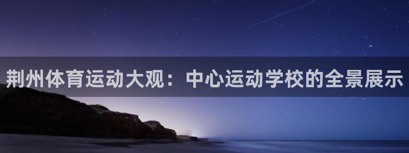 欧亿体育官方集团官网：荆州体育运动大观：中心运动学校