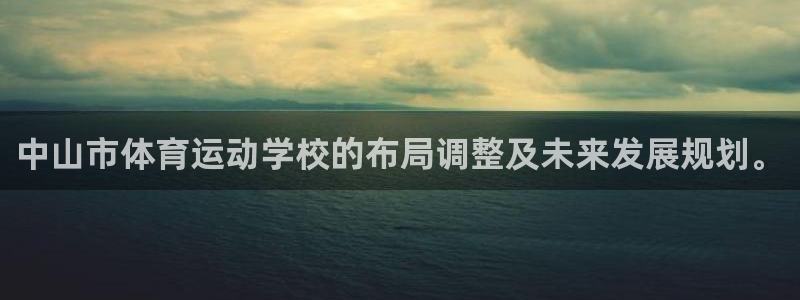 oety欧亿体育官网下载是干嘛的公司：中山市体育运动学校的布