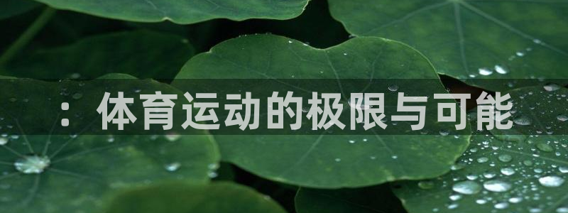  欧亿官网下载app 地址.官网app.中国：：体育运动的极限